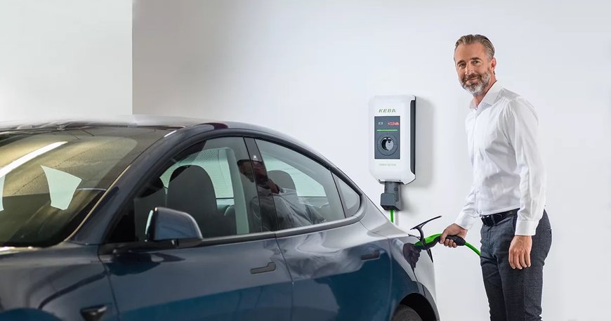 Charging the company car at home with Keba – this is how the billing works